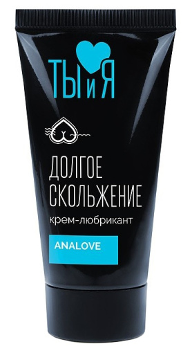 Анальная силиконовая смазка AnaLove прозрачная 25 гр