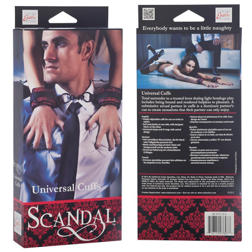 Дизайнерские оковы-наручники Scandal фото 3