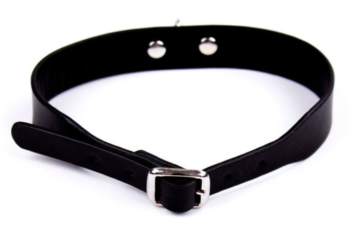 Классический ошейник с кольцом фото 2
