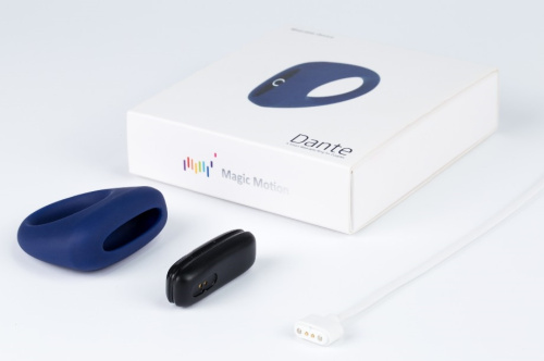 Эрекционное смарт-кольцо с вибрацией Magic Motion Dante фото 9
