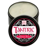 Массажная свеча с феромонами с ароматом зеленого чая Tantric Green Tea