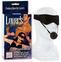 Маска с кляпом Lover s Headgear black