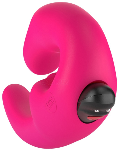 Страпон Fun Factory с вибрацией Sharevibe розовый фото 5