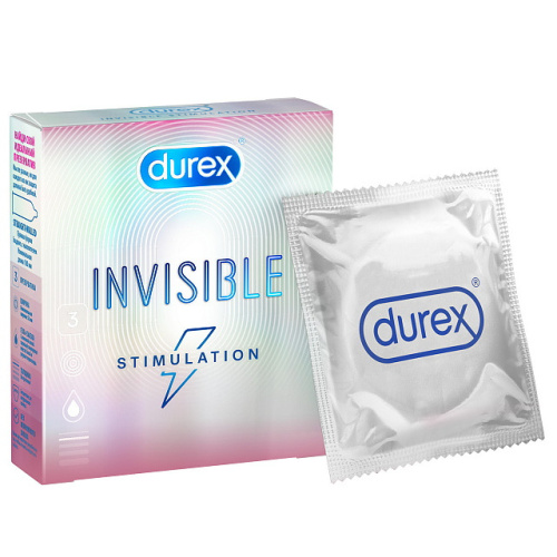 Презервативы Durex №3 Invisible Stimulation