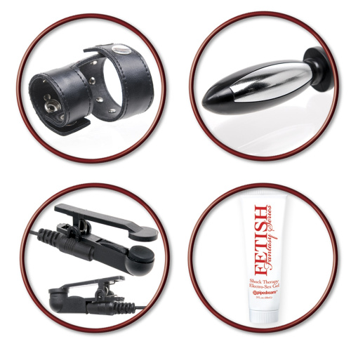 Набор для электросекса FF Series Deluxe Shock Therapy Travel Kit фото 3