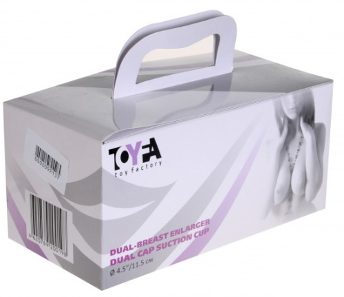 Двойная вакуумная помпа для груди Toyfa фото 3