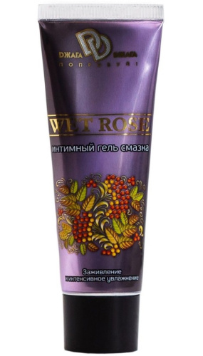 Заживляющий интимный гель Wet Rose на водной основе 30 мл