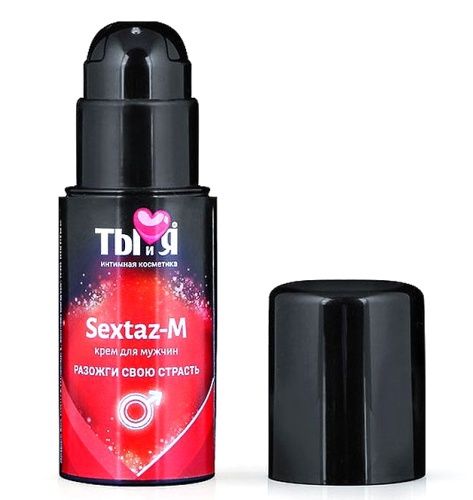 Крем для мужчин Sextaz-M с разогревающим эффектом 20 мл фото 2