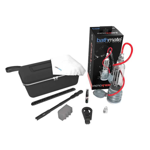 Гидропомпа Bathmate HydromaxXtreme7 (Xtreme X30) для увеличения пениса прозрачного цвета фото 3