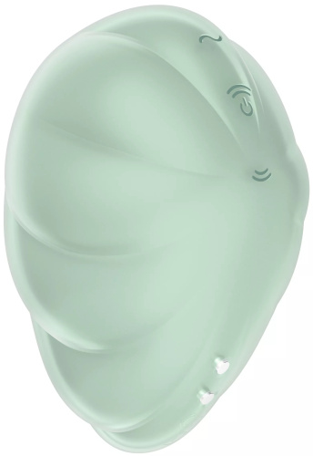Вакуумно-волновой стимулятор с вибрацией Satisfyer Cloud Dancer мятный фото 4