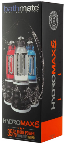Гидропомпа Bathmate HydroMax5 Brilliant красная фото 6
