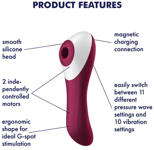 Вакуумно-волновой вибратор Satisfyer Dual Crush фото 7