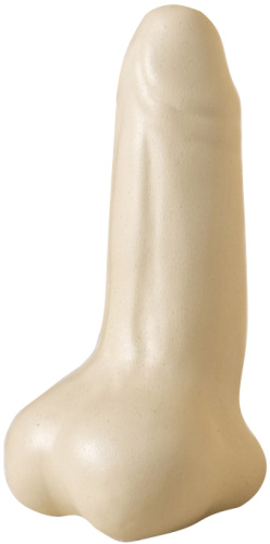 Матовая настольная ваза керамическая Достоинство бежевый цвет 21 см