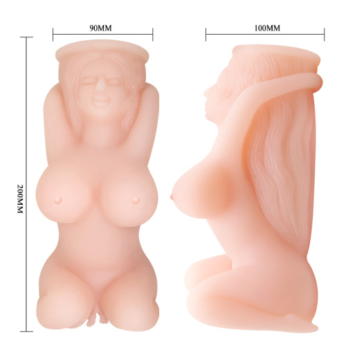 Мастурбатор в виде женщины с вибрацией и ротацией фото 8