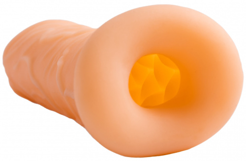 Реалистичная насадка на пенис Real Extra Sense Bubbles фото 4