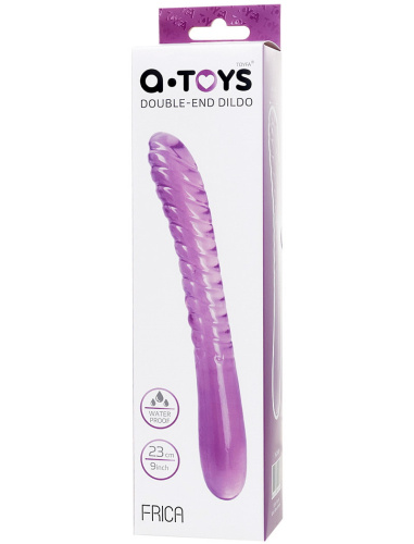 Двусторонний фаллоимитатор Toyfa Frica 23 см фото 8