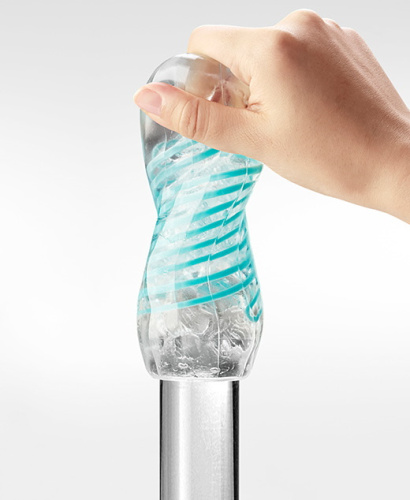 Мастурбатор Tenga Pixel Cool Spinner с охлаждающей смазкой фото 3