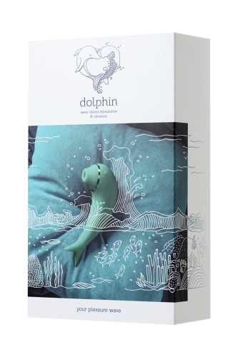 Вакуумно-волновой вибростимулятор клитора Dolphin фото 9