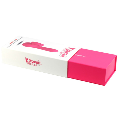 Вибратор с ротационным клиторальным стимулятором Kawaii фото 5