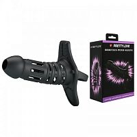 Силиконовая насадка с петлёй на мошонку Hercules Penis