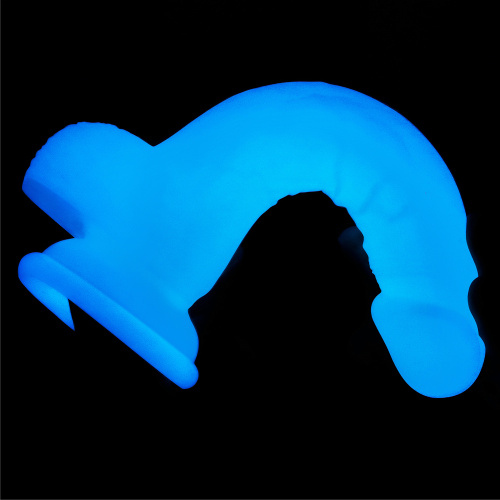 Светящийся в темноте фаллос на присоске Lumino Play Dildo 18 см фото 6