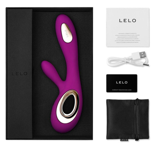 Перезаряжаемый вибратор-кролик Lelo Soraya 2 Deep Rose фото 7