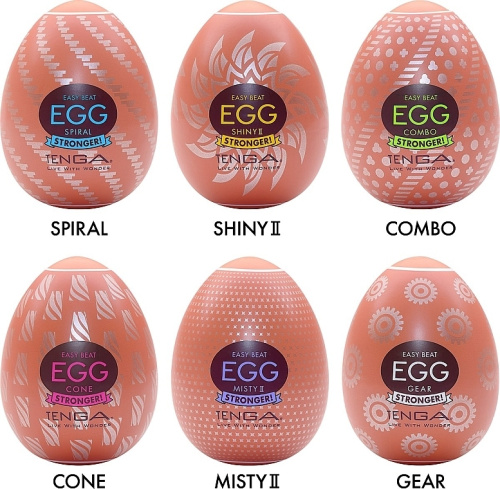 Мастурбатор яйцо Tenga Egg Shiny 2 фото 6