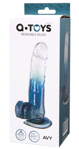 Фаллоимитатор A-Toys by Toyfa Avy 20 см фото 6