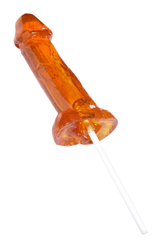 Леденцовая карамель на палочке в форме пениса 120 гр фото 2