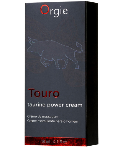Возбуждающий крем для усиления эрекции Orgie Touro 15 мл фото 7
