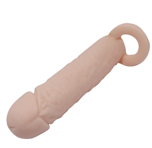 Удлиняющая насадка с петлей для мошонки Medium + 4 см фото 6