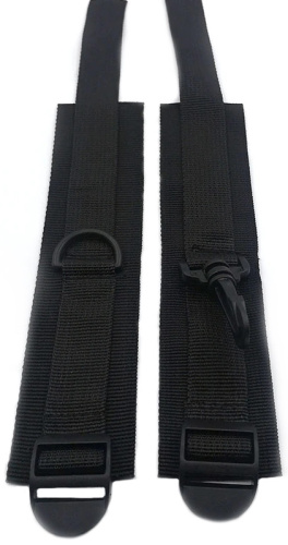 Нейлоновый бондаж с металлическим кольцом фото 4