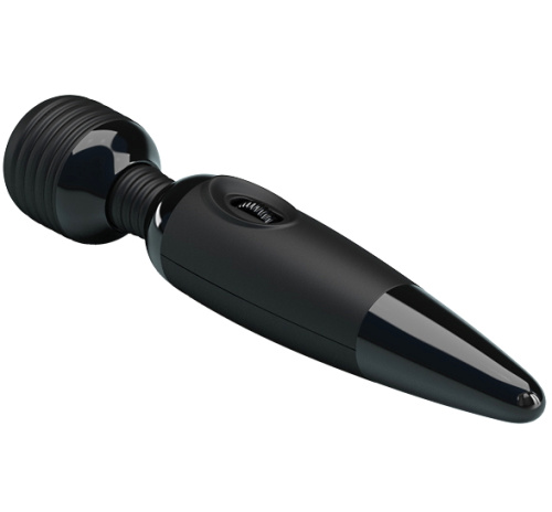 Вибромассажер с мощной вибрацией Pretty Love Power Wand черный фото 4