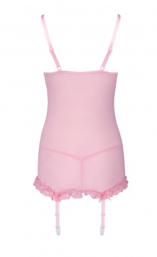 Розовая сорочка Rabia S/M фото 4