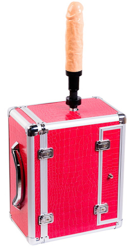 Секс-чемодан Diva Wiggler с двумя сменными насадками фото 8