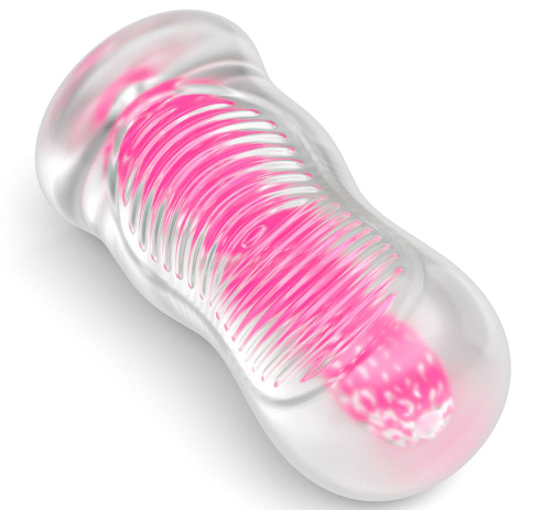 Светящийся в темноте мастурбатор Lumino Play Pink Glow Masturbator фото 4