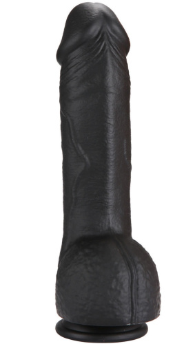 Фаллос-гигант черного цвета X-Men Robin Cock 27 см фото 2