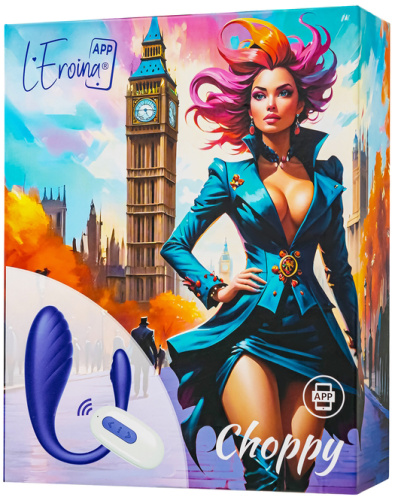 Смарт-виброяйцо Leroina App Choppy с пультом дистанционного управления фото 16