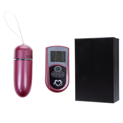 Виброяйцо Pretty Love с пультом дистанционного управления розовое фото 4