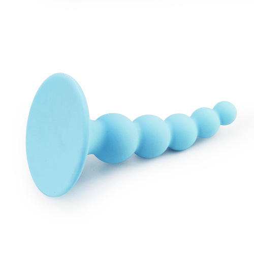 Голубая анальная втулка Lure Me small фото 4