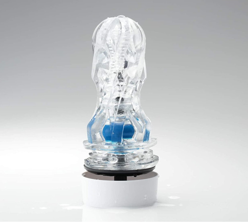 Мастурбатор с имитацией орального секса Tenga Aero Cobalt Ring фото 6