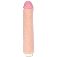 Вибратор с ультранатуральной насадкой из UR3 10 in