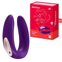 Вибратор для пар Satisfyer Double Plus