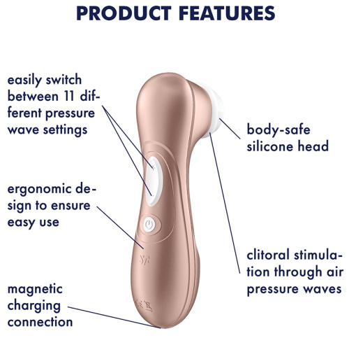 Вакуумно-волновой бесконтактный стимулятор Satisfyer Pro 2 фото 11