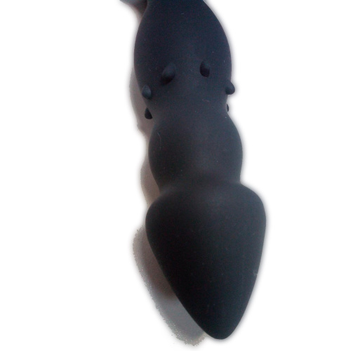 Силиконовый стимулятор с плеткой-хвостиком фото 3