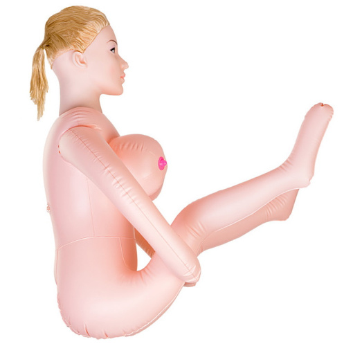 Надувная кукла Liliana с вибрацией и двумя рабочими отверстиями фото 2