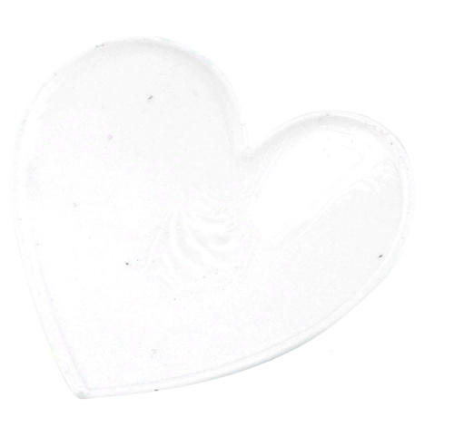 Белые металлические пэстисы сердечки фото 3