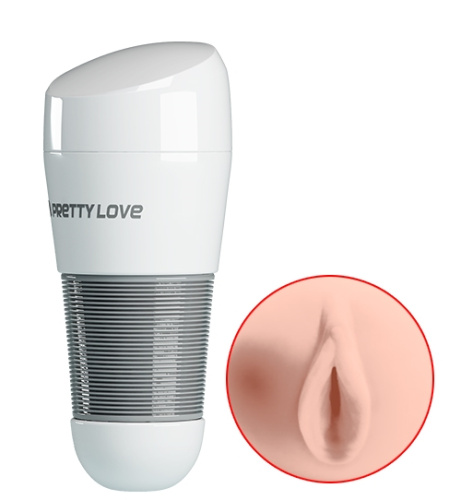 Мастурбатор-вагина в колбе Pretty Love Kitty фото 4