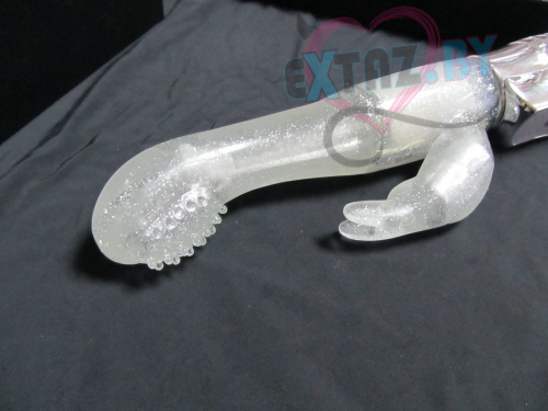 Вибратор Hi-Tech Lovers Breed Russel Rabbit Clear фото 2