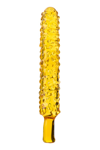 Стеклянный фаллоимитатор 18 см фото 3